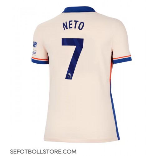 Chelsea Pedro Neto #7 Replika Bortatröja Dam 2024-25 Kortärmad